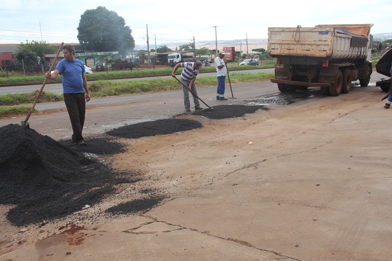Urbanismo trabalha na recuperação da Antonio Volpato